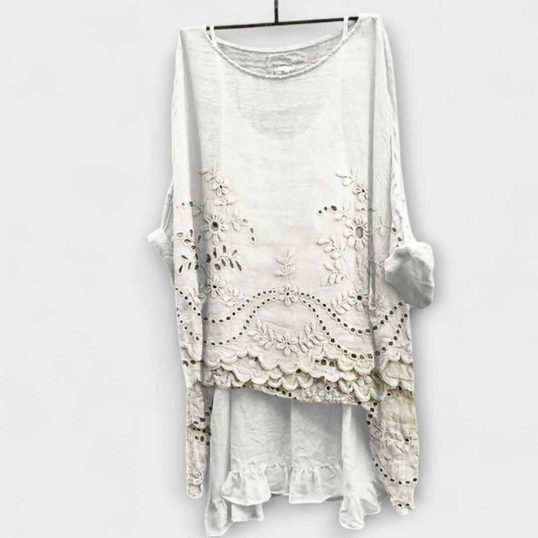 Ella – Blouse with Double Hem