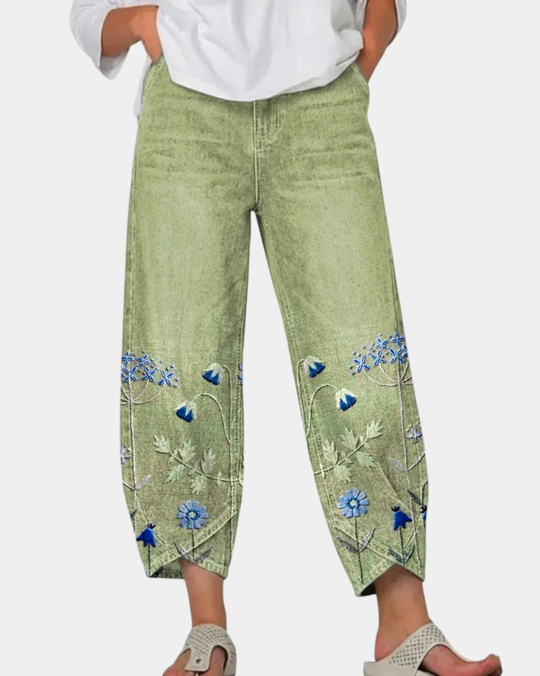 Olympe - Stylish Relaxed Pants