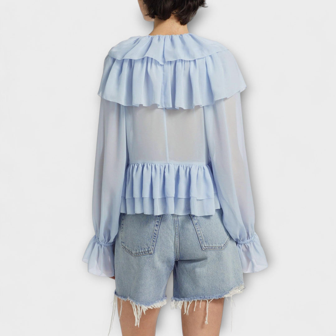 Martha - Soraya Ruffle Blouse