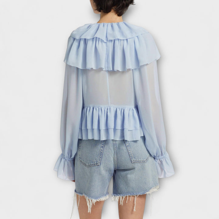 Martha - Soraya Ruffle Blouse