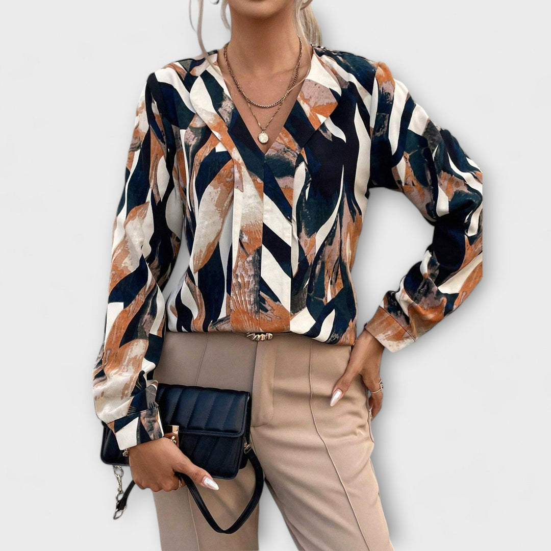 Patterned Hoodie