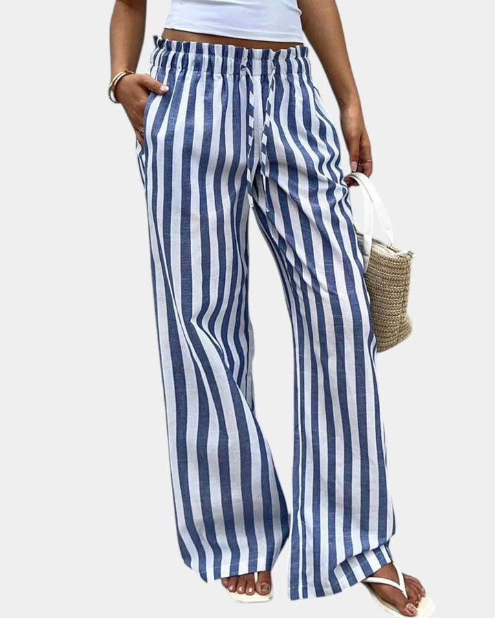 Marguerite - Striped Pants