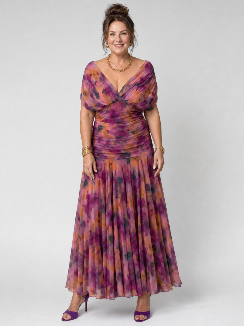Susy - Flowy Midi Dress