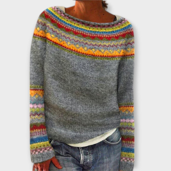 Suzu - Retro Sweater for Women