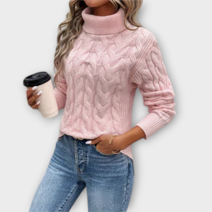 Amelia – Stylish Knit Polo Shirt