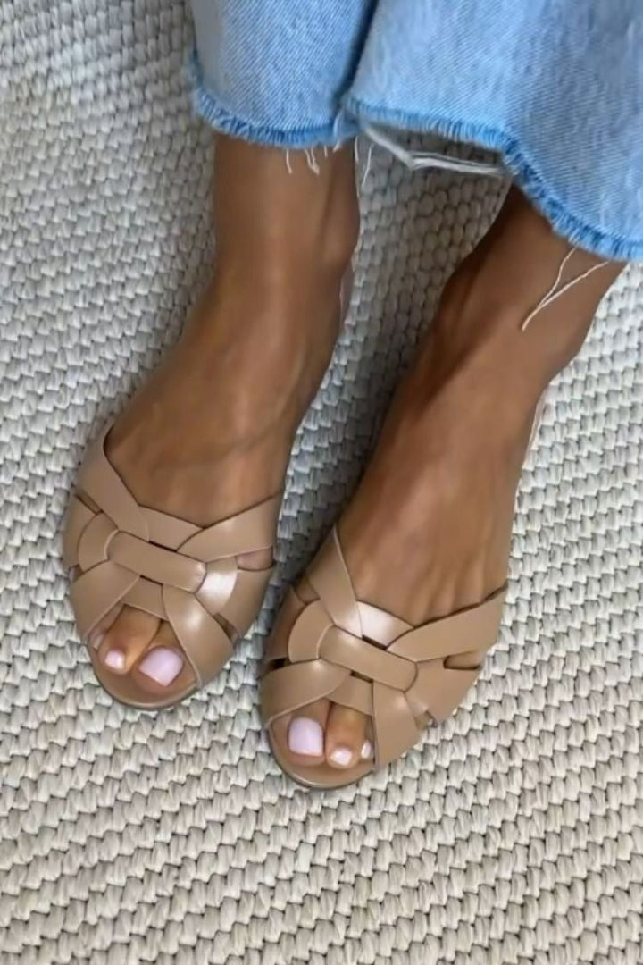 Serafina - Woven Nature Sandals