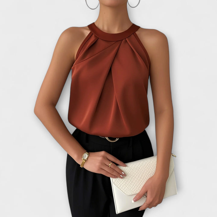 Skye - Stylish Strapless Satin Top