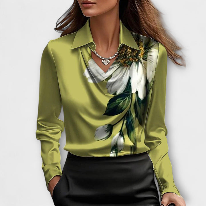 Brilliant Blouse with Laced Collar