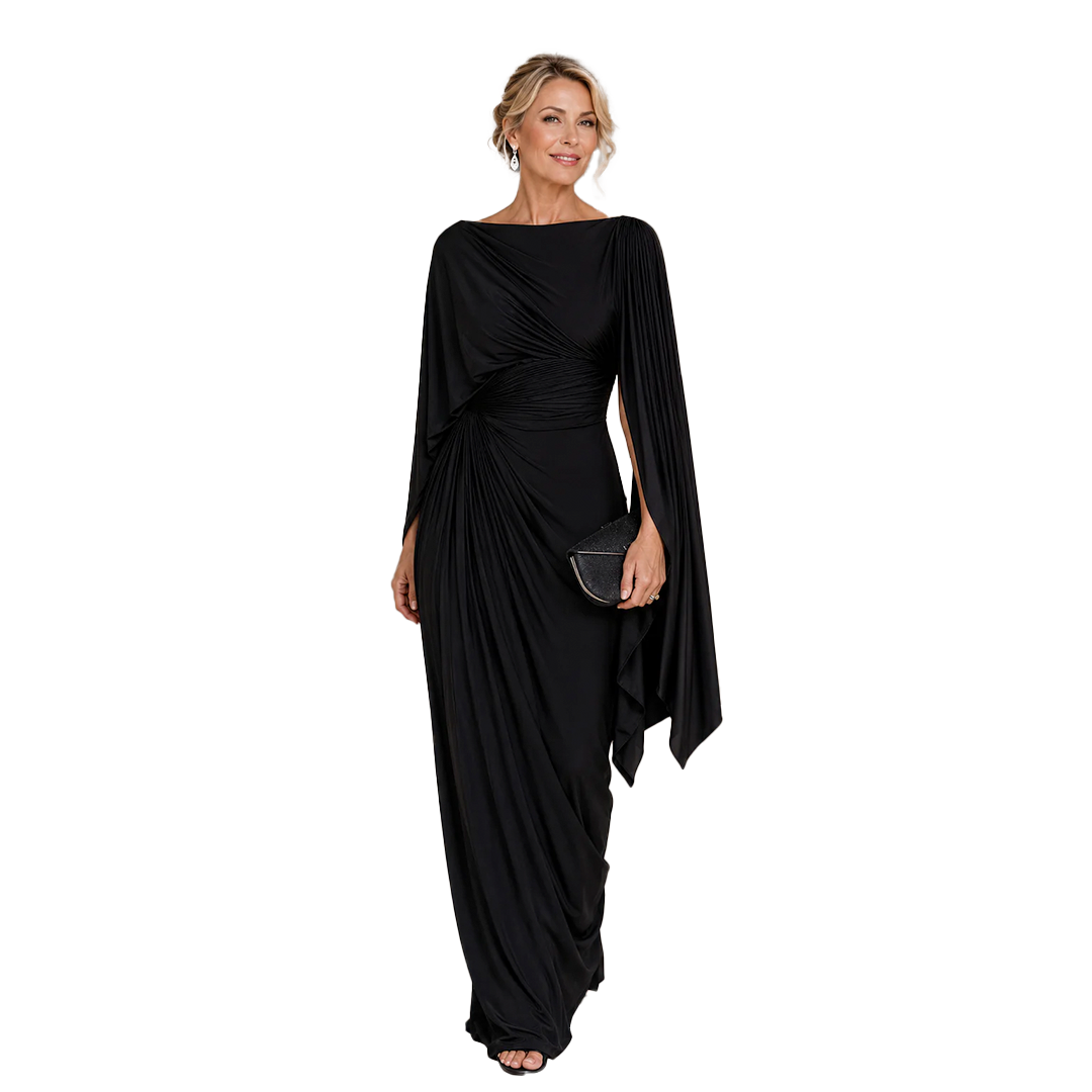 Merja | Pleated Maxi Dress