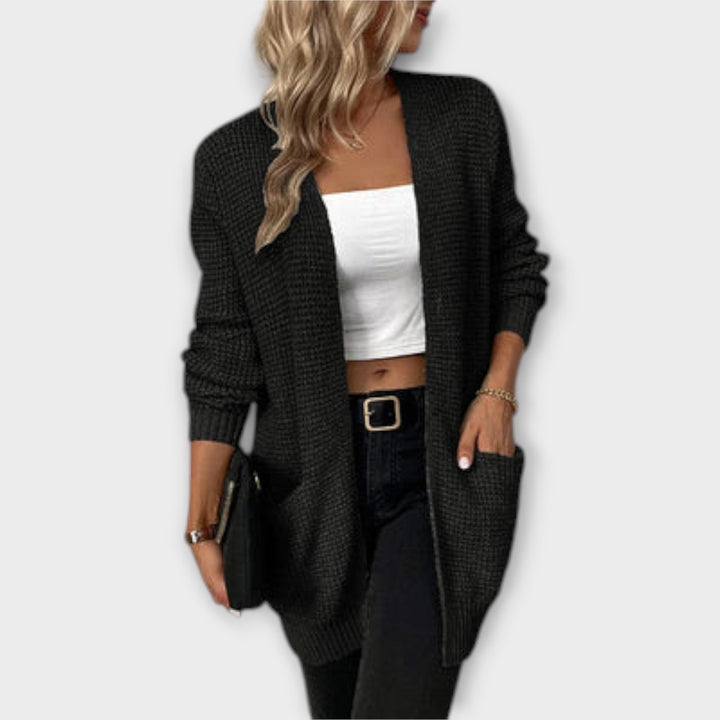 Nancy - Smart Knit Cardigan for a Relaxed Style