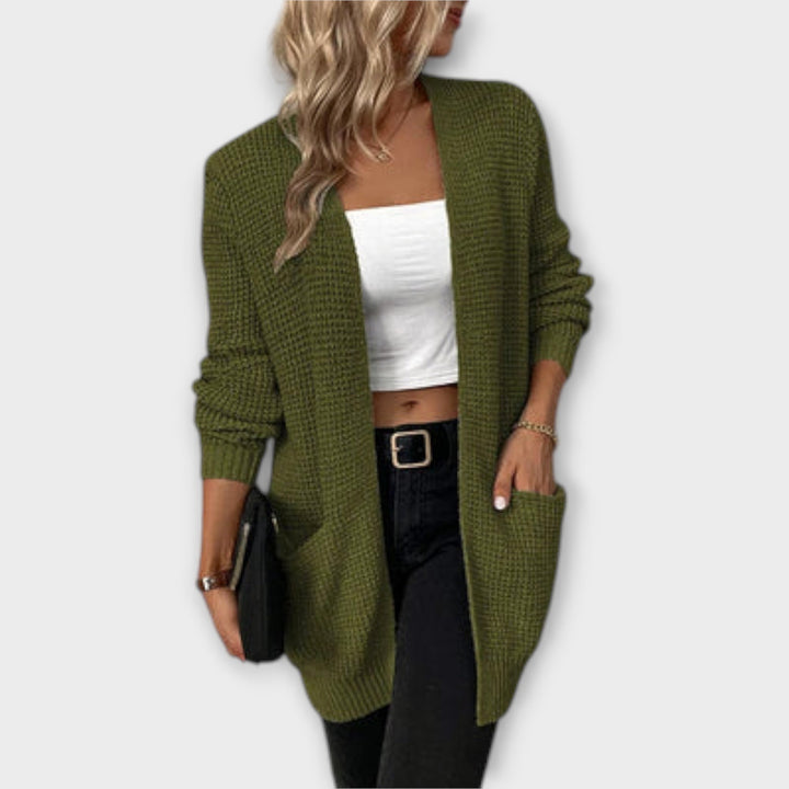 Nancy - Smart Knit Cardigan for a Relaxed Style