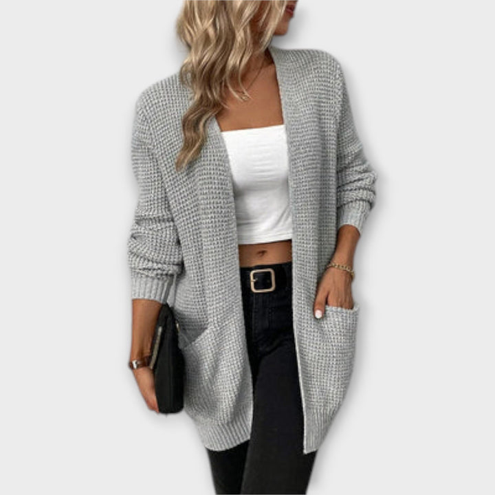 Nancy - Smart Knit Cardigan for a Relaxed Style