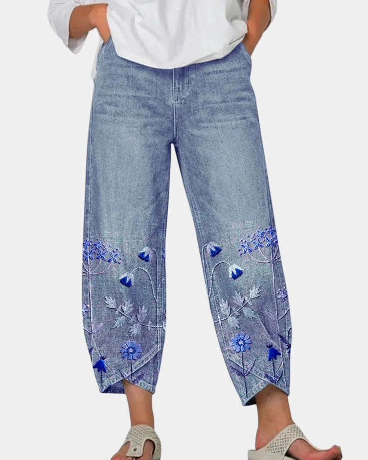 Olympe - Stylish Relaxed Pants