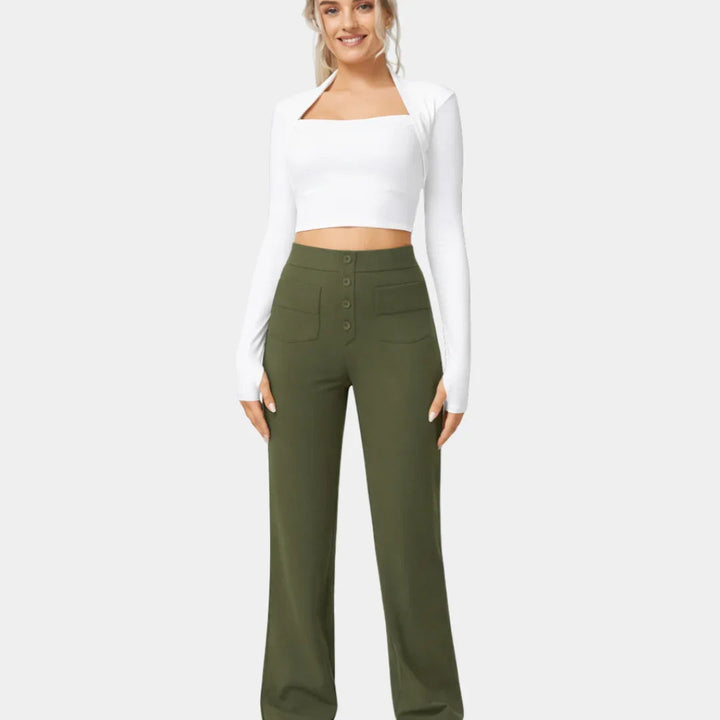 Jade - Comfortable Elastic Pants