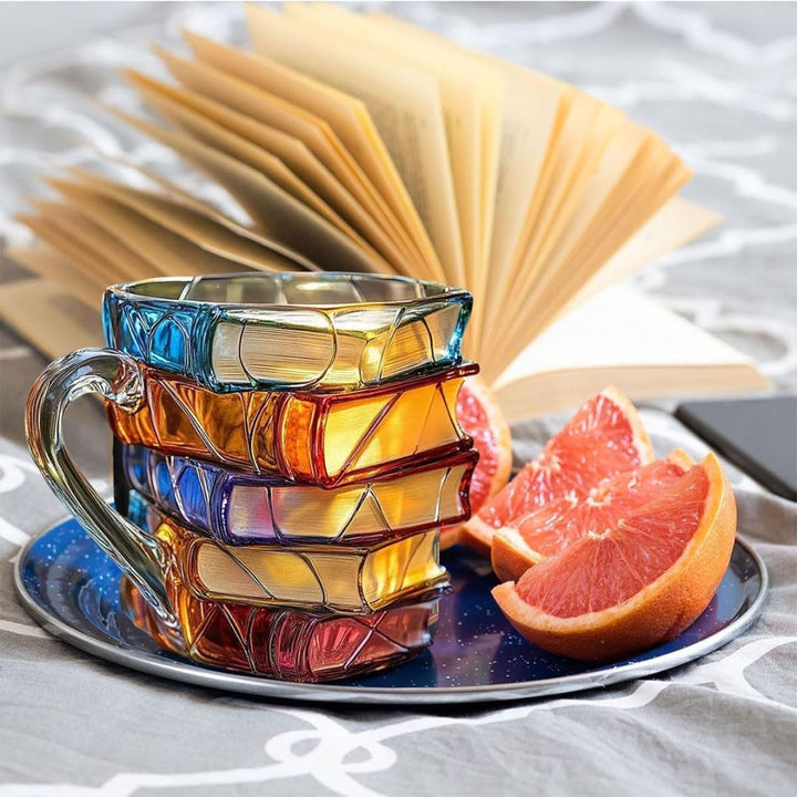 3D Reading Happiness Mug – Handmade Original