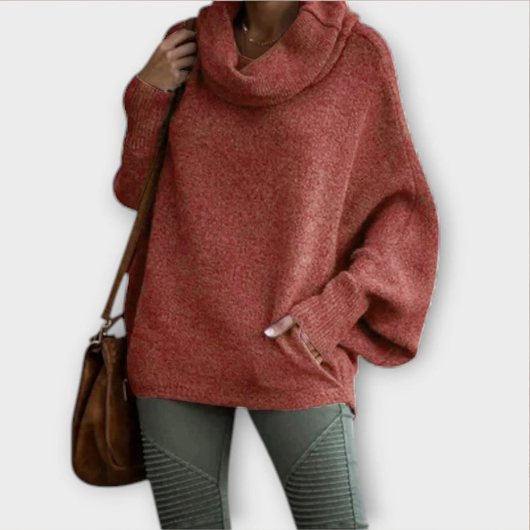 Ulrike - Stylish Turtleneck Women's Sweater