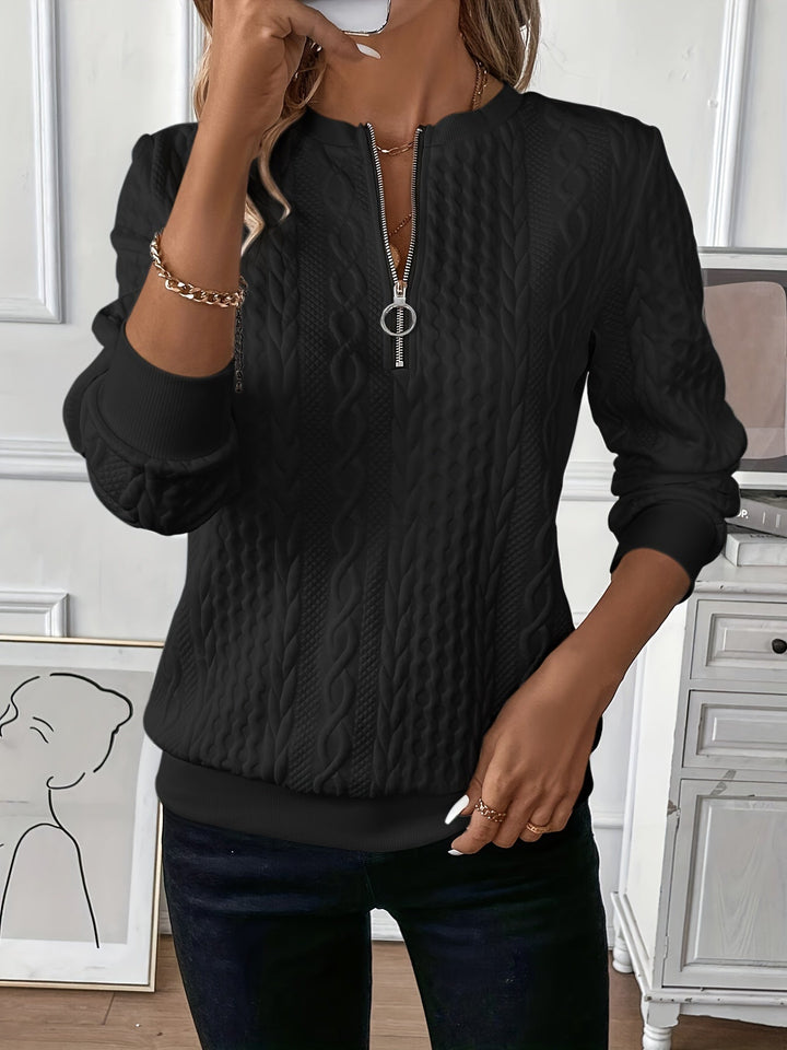 Amy | Zippered Knit