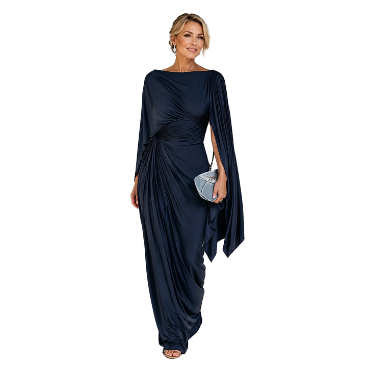 Merja | Pleated Maxi Dress