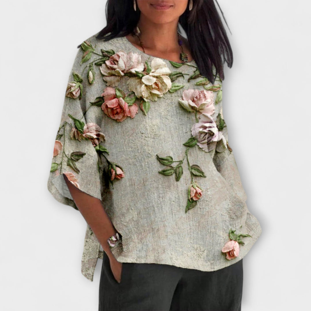 Amelia - Floral Top