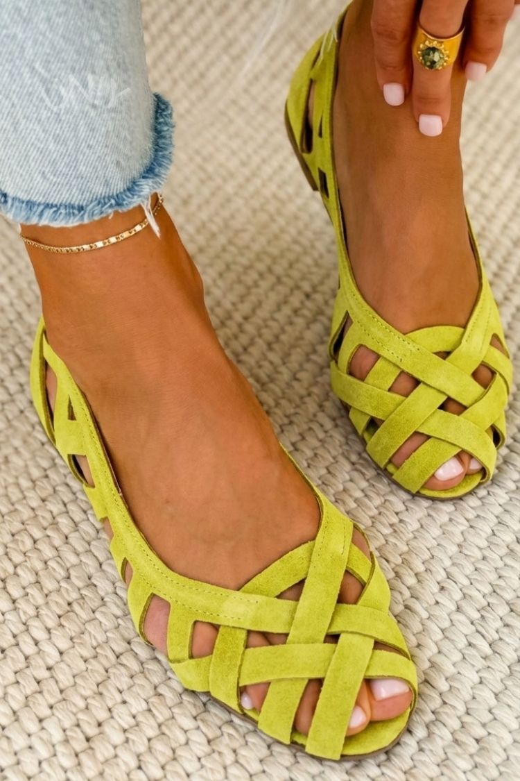 Caterina - Vibrant Summer Woven Sandals