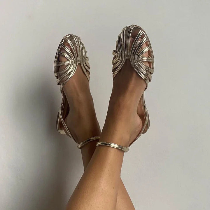 Vittoria - Golden Jewel Sandals