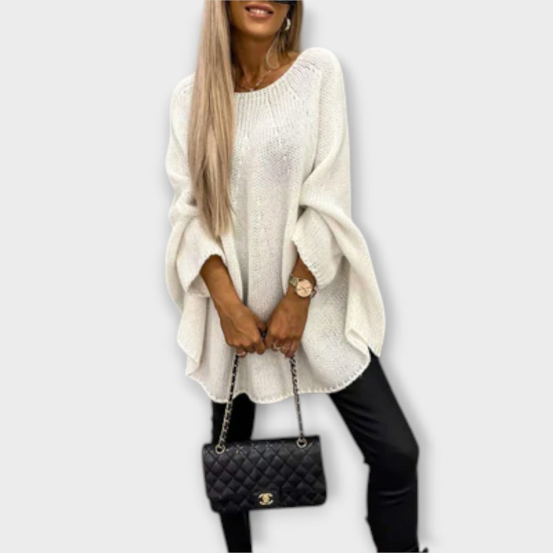 Isabelle - Stylish Women's Knit Sweater Round Neck