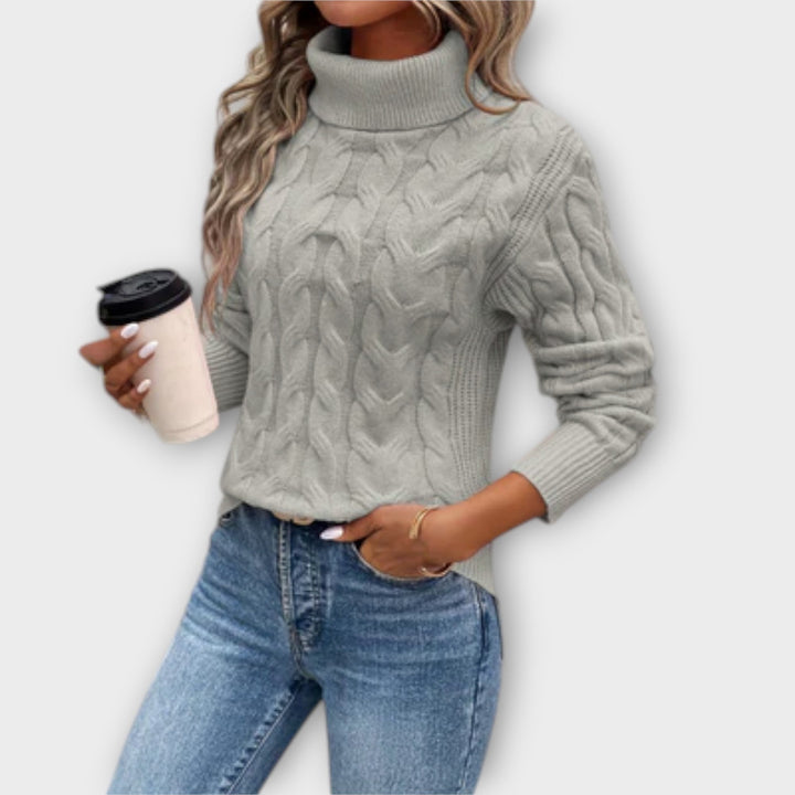 Amelia – Stylish Knit Polo Shirt