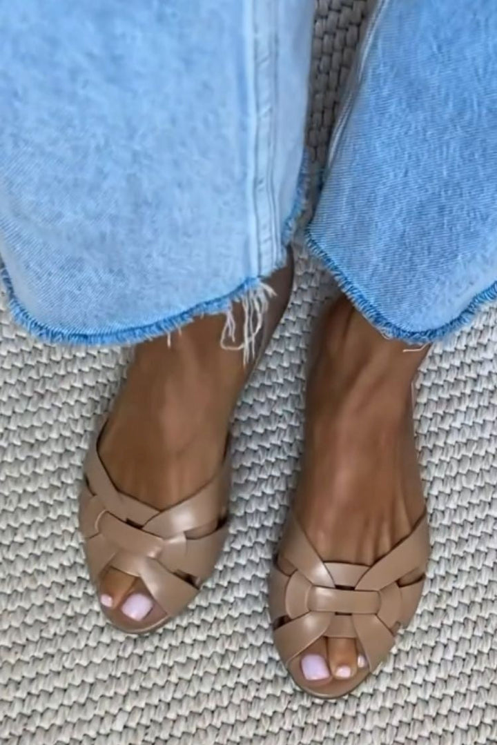 Serafina - Woven Nature Sandals
