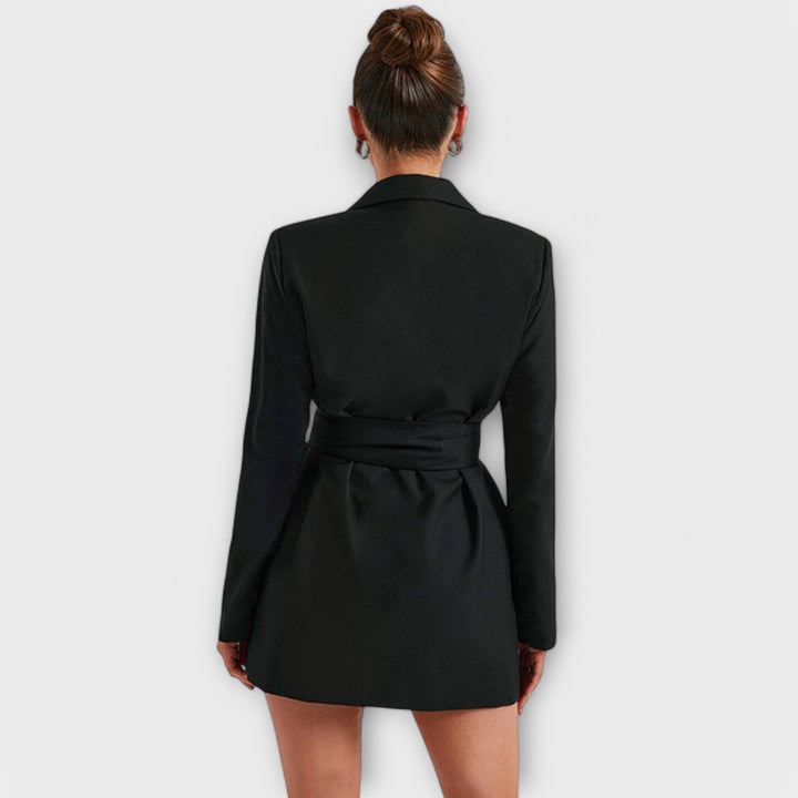 Thays | Blazer Dress with V-Neck Style