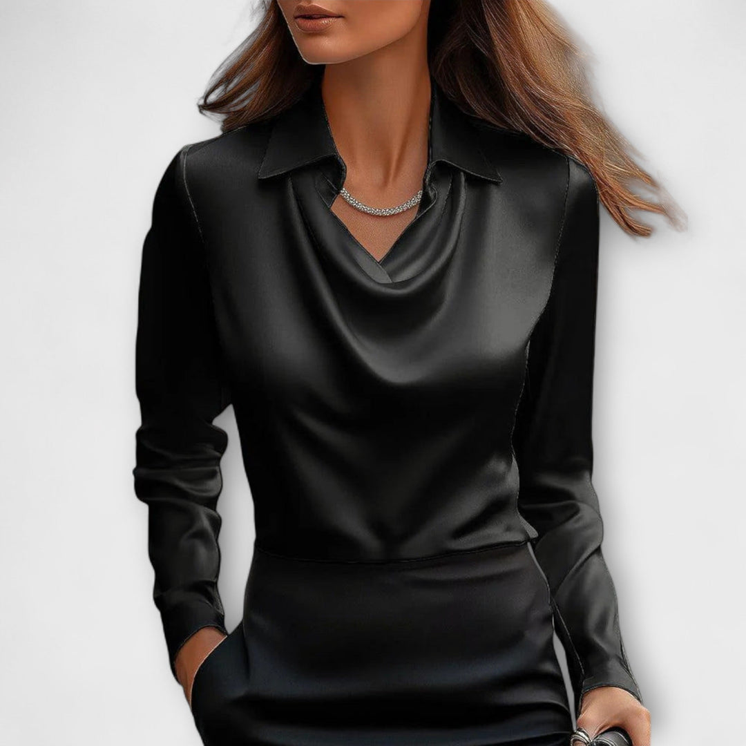 Brilliant Blouse with Laced Collar