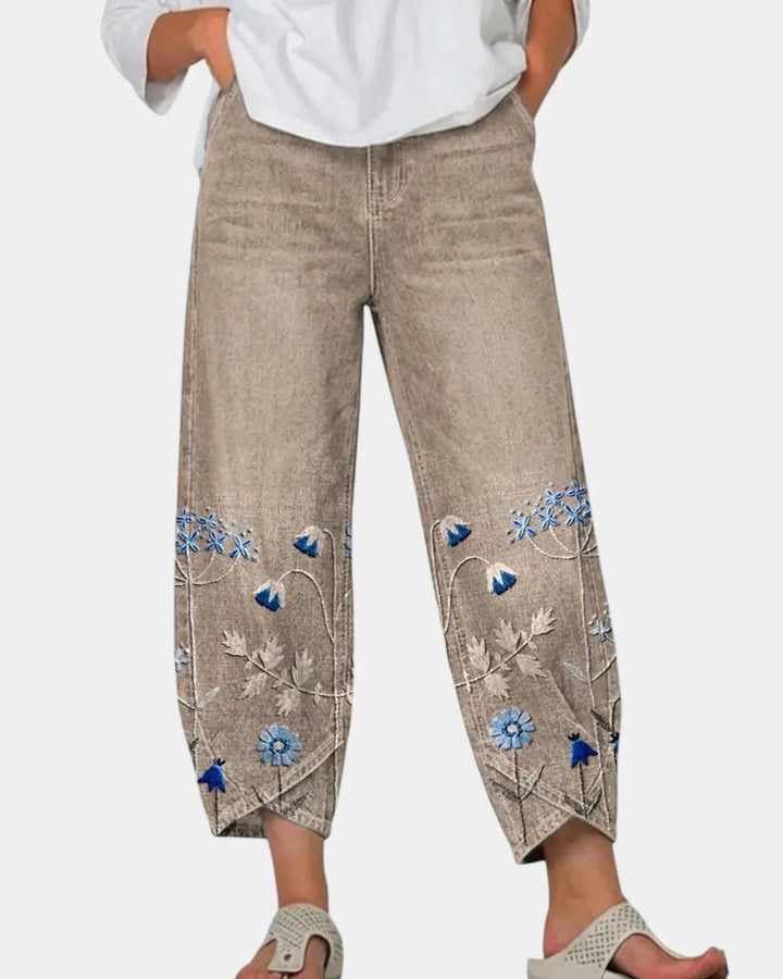 Olympe - Stylish Relaxed Pants
