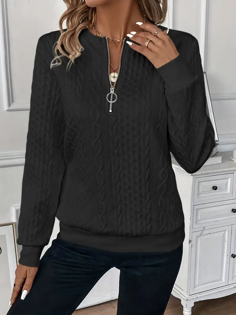 Amy | Zippered Knit