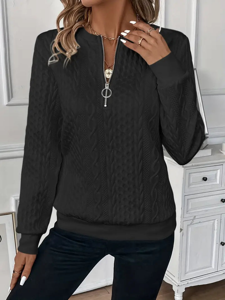 Amy | Zippered Knit