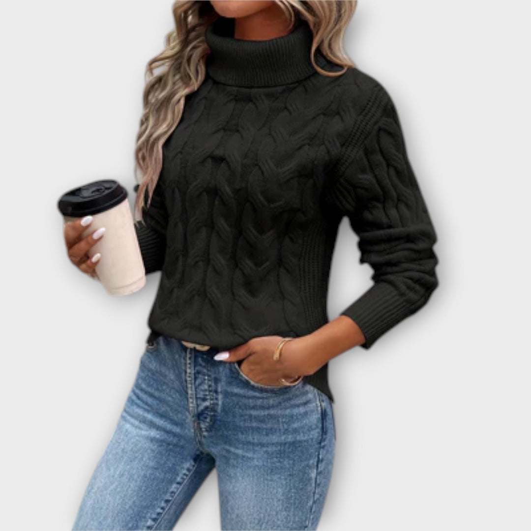 Amelia – Stylish Knit Polo Shirt