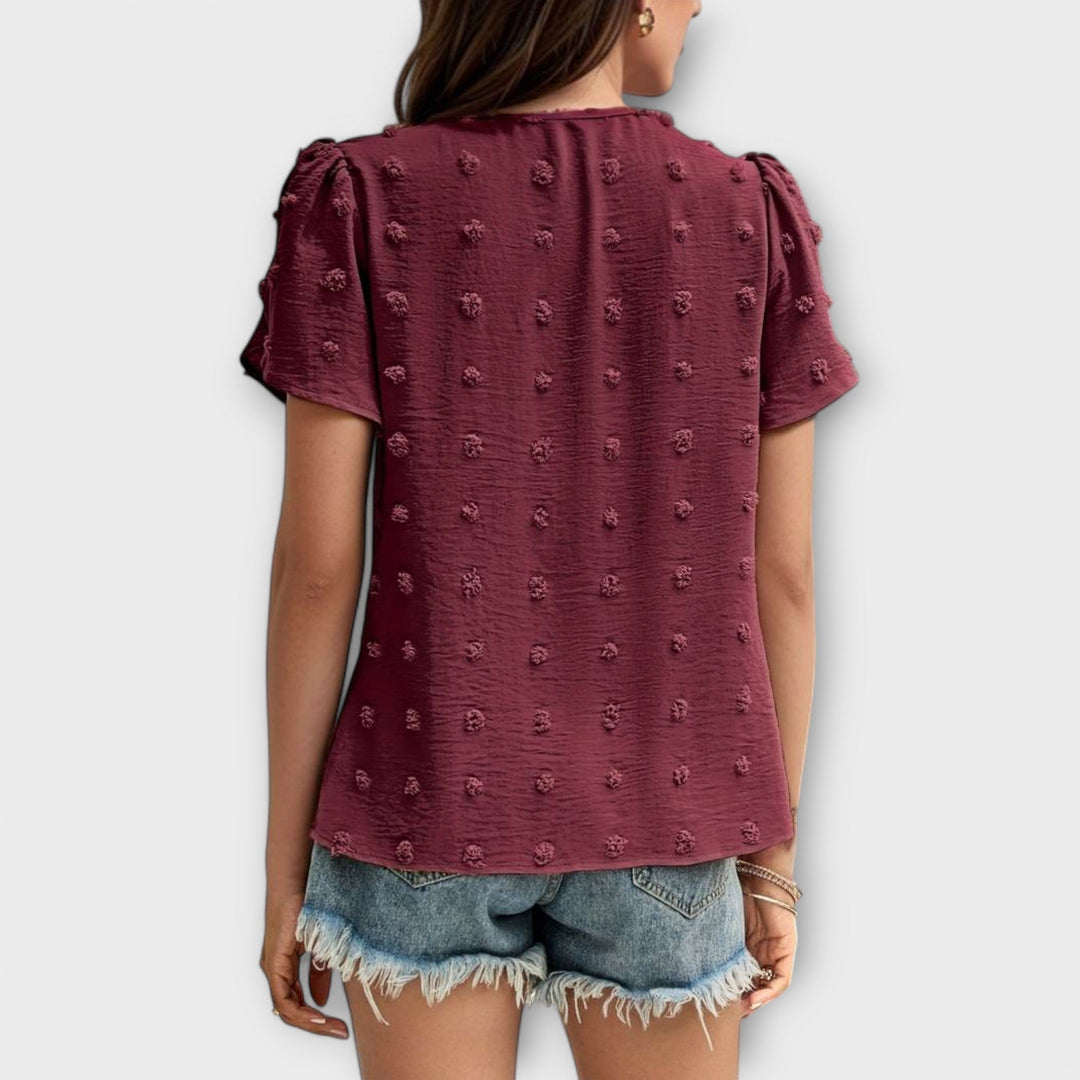 Charlotte - Ideal Polka Dots Blouse