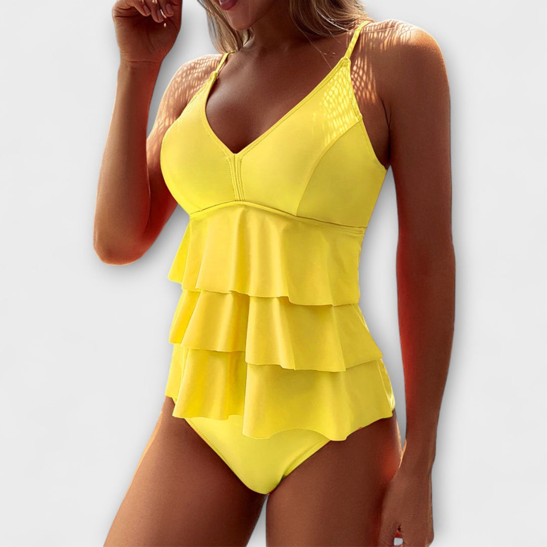 Hilja | Star-Patterned Swimsuit