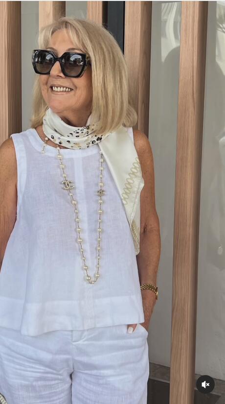 Trinidad™ | White Two-Piece Top and Wide Pants