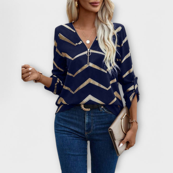 Emma - Elegant Zipperless Blouse