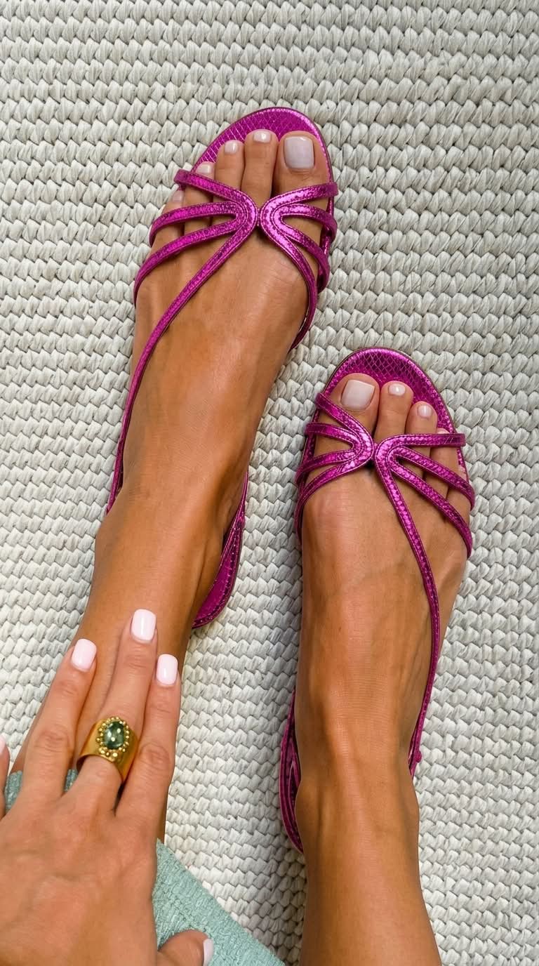 Ginevra - Golden Summer Elegance Sandals