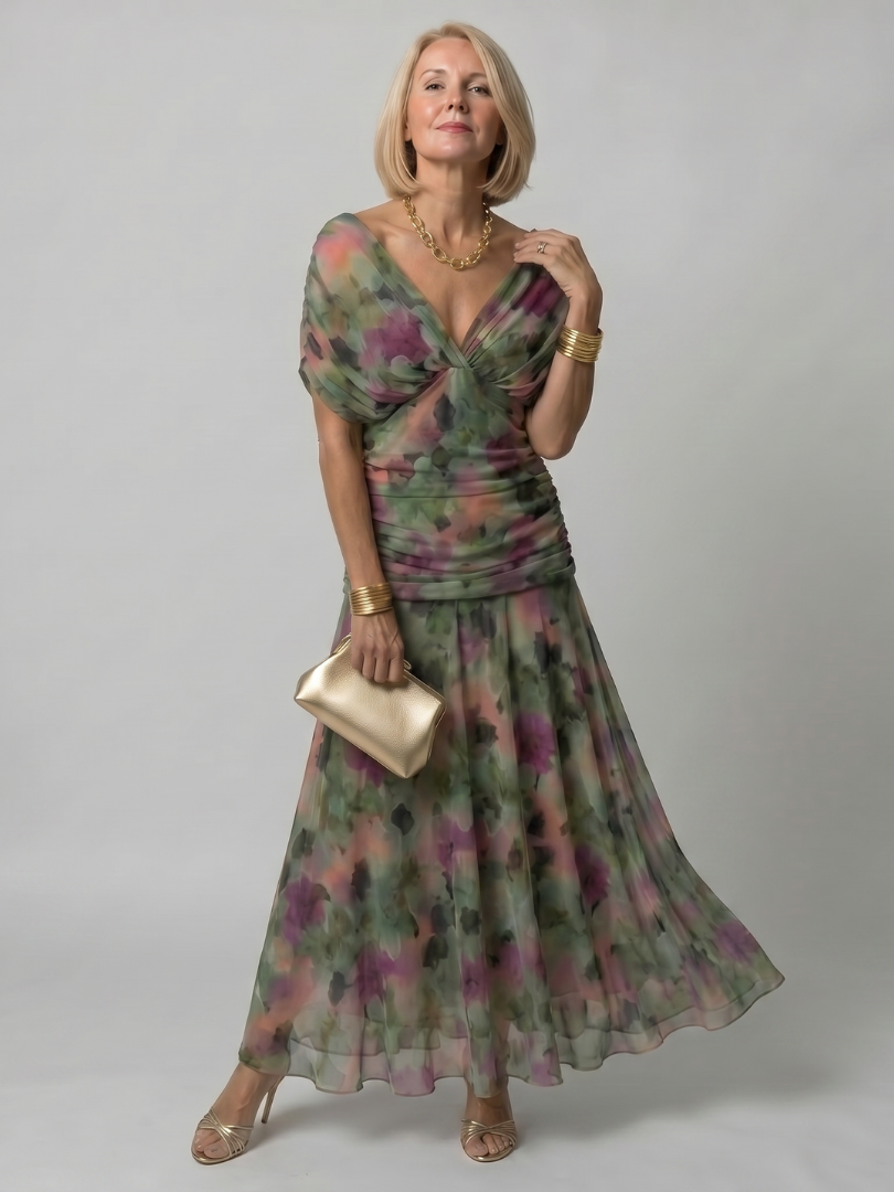 Susy - Flowy Midi Dress