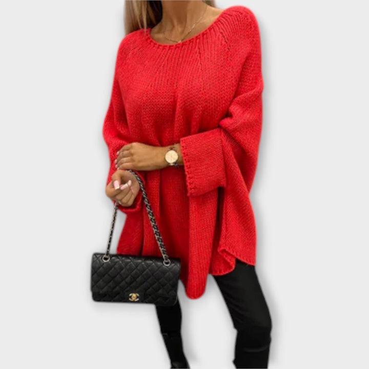 Isabelle - Stylish Women's Knit Sweater Round Neck