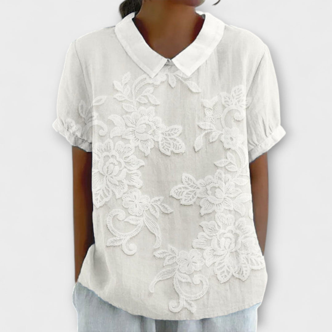 Emma - Retro-tulip-shaped shirt