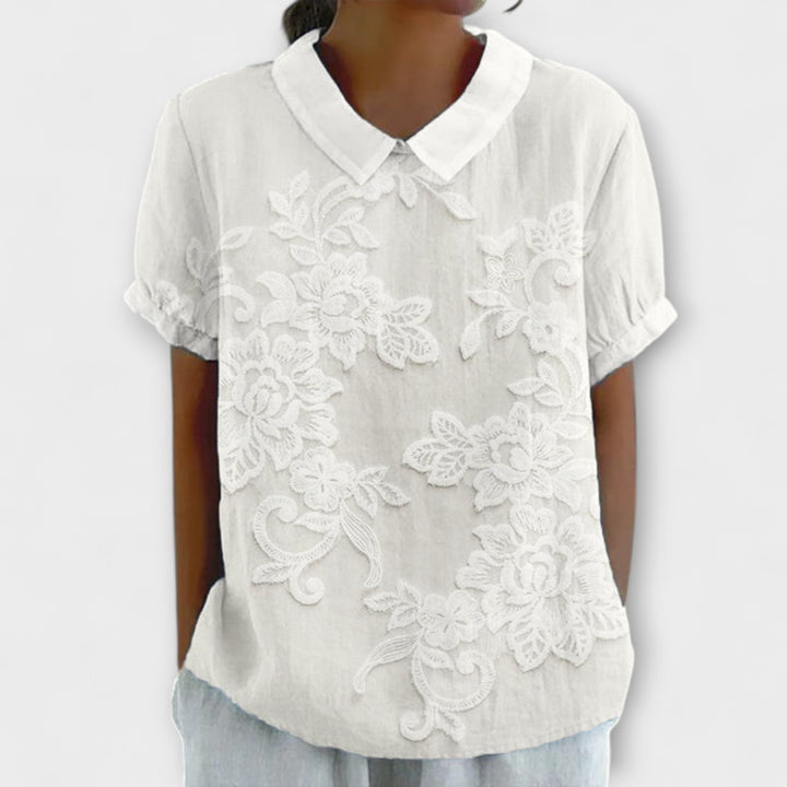 Emma - Retro-tulip-shaped shirt