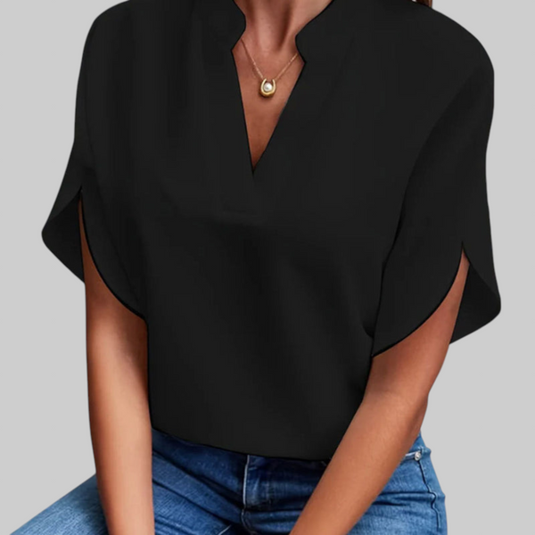 Carla | Luxurious V-Neck Top