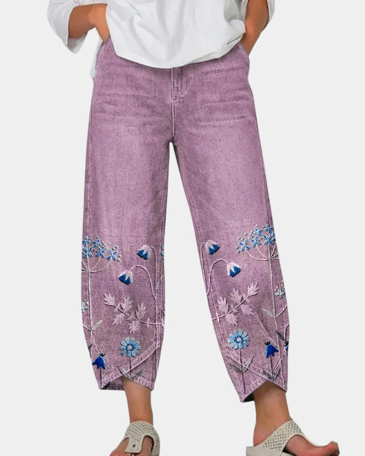 Olympe - Stylish Relaxed Pants