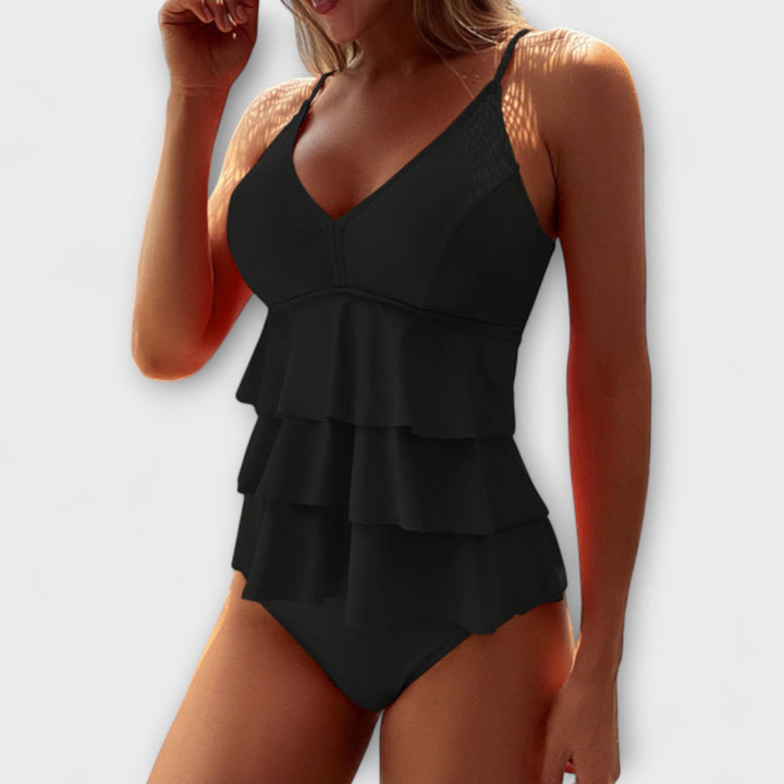 Hilja | Star-Patterned Swimsuit
