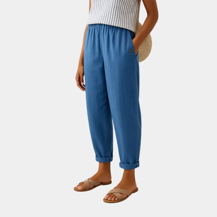 Florence - Linen Effect Pants
