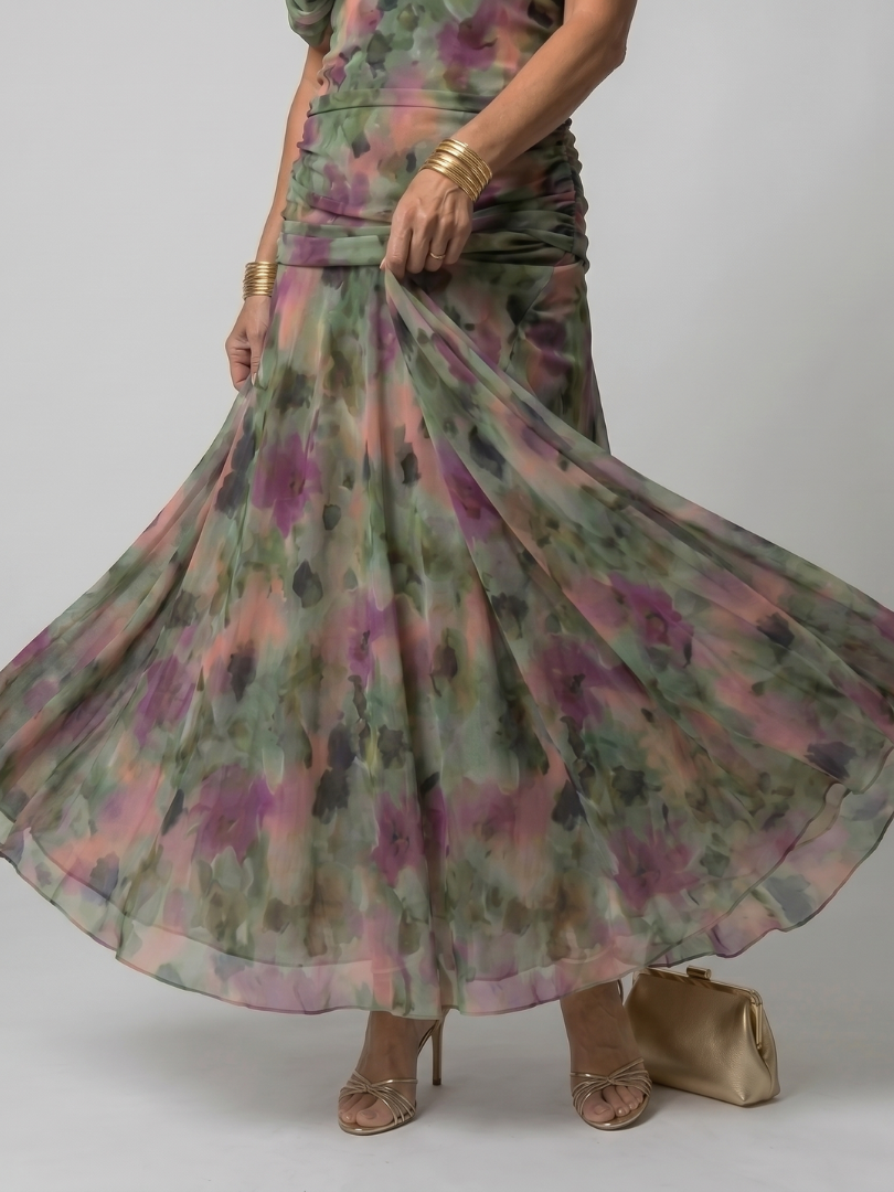 Susy - Flowy Midi Dress
