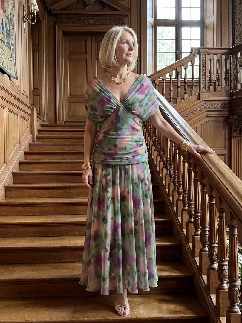 Susy - Flowy Midi Dress