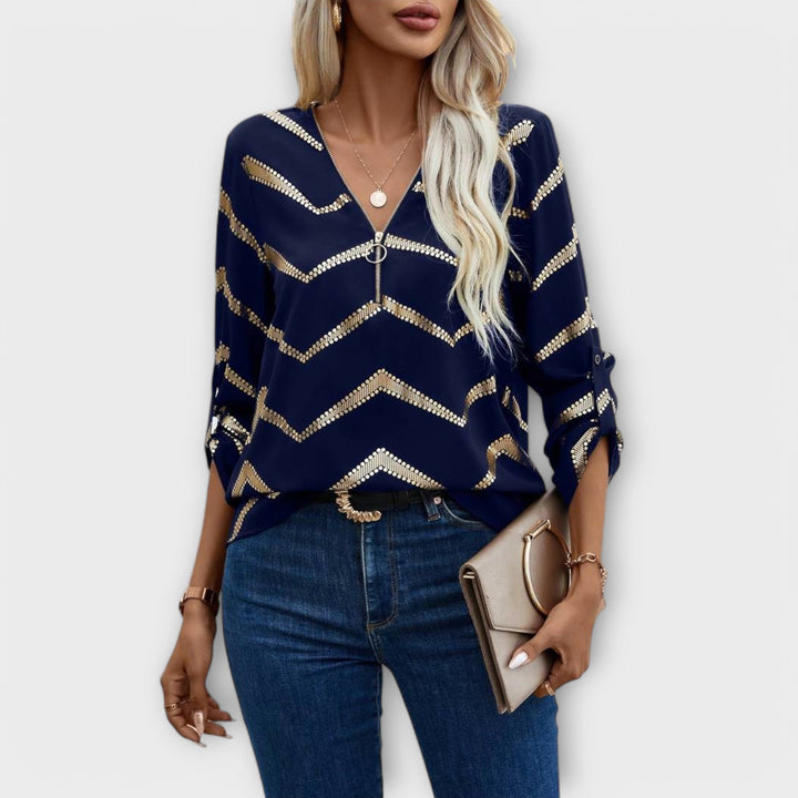 Emma - Elegant Zipperless Blouse